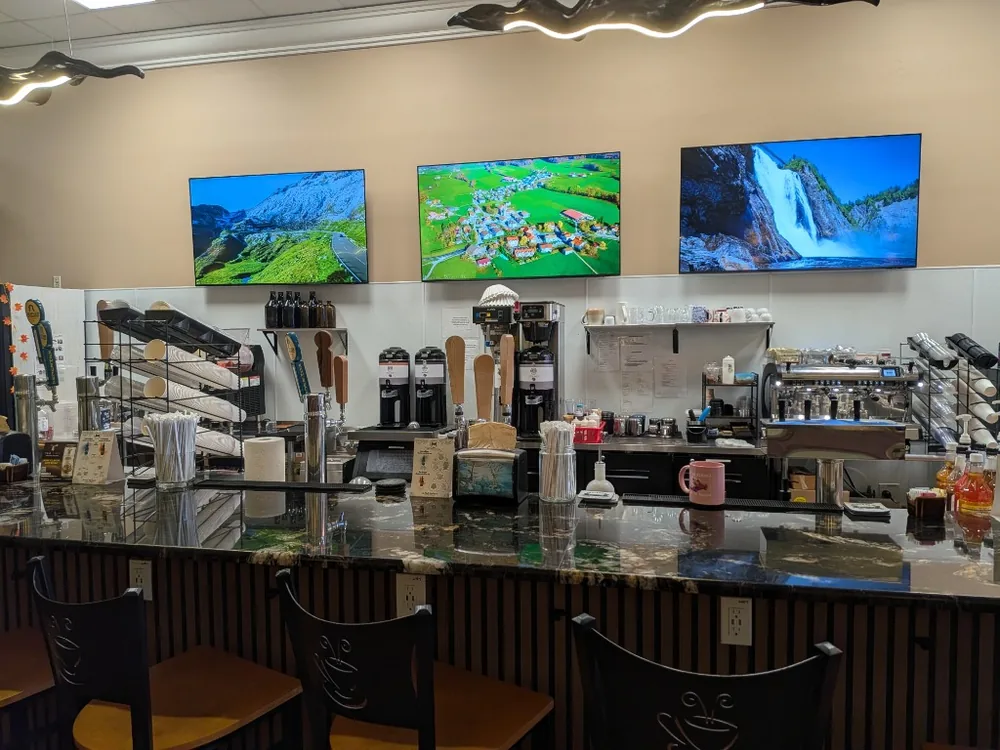 Chill Cawfee & Quigs Kava Lounge Bar Setup