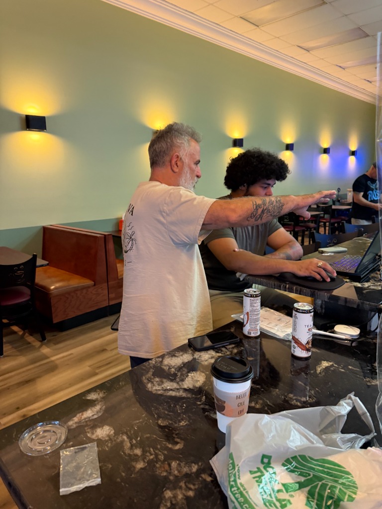 Family Connection at Chill Cawfee